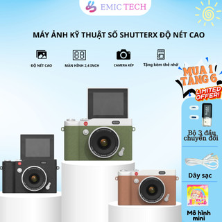   Emictech  Máy ảnh kĩ thuật số Emictech chất lượng cao quay   video chụp hình tặng kèm thẻ nhớ phù hợp cho mọi ltuổi 