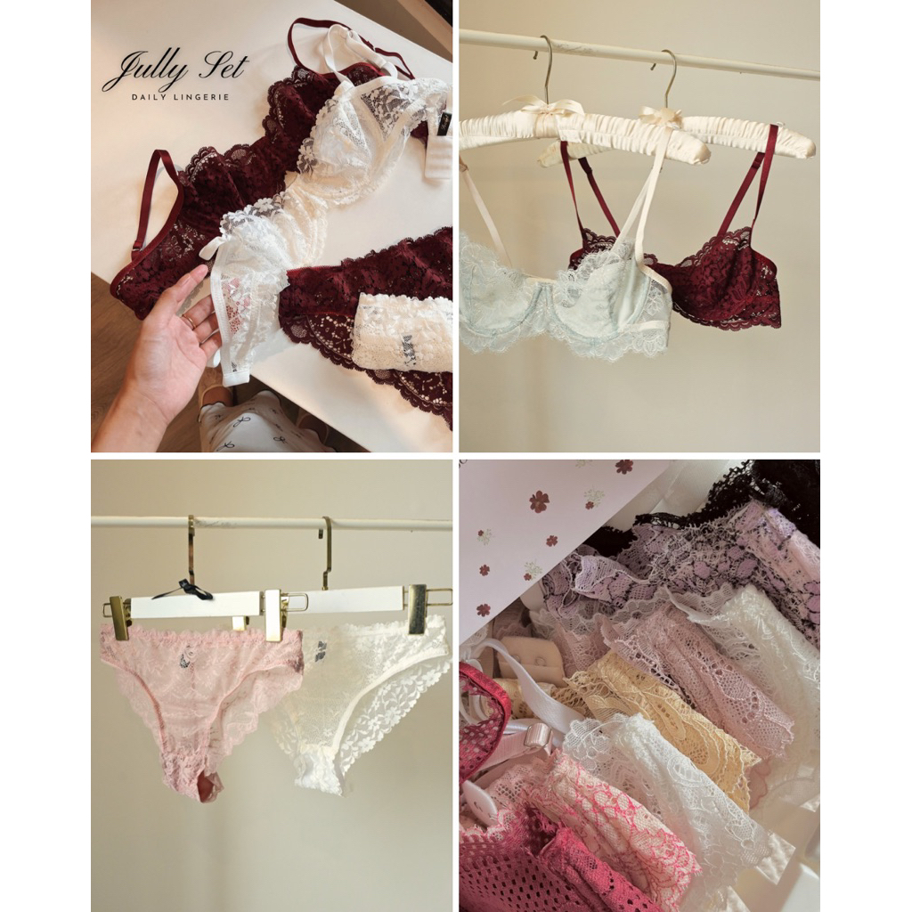 Bộ đồ lót ren có gọng nâng gợi cảm Jully - Secret Flight