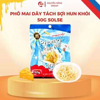 Phô mai xé sẵn hộp sợi xông khói, hun khói SOLSE công nghệ Nga 50g - Nguyễn Hồng Official