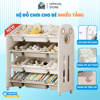  Kệ Đồ Chơi Cho Bé Tiện Lợi Nhiều Tầng Kệ Đựng Đồ Chơi Sang Trọng Nhựa Nguyên Sinh Chắc Chắn 