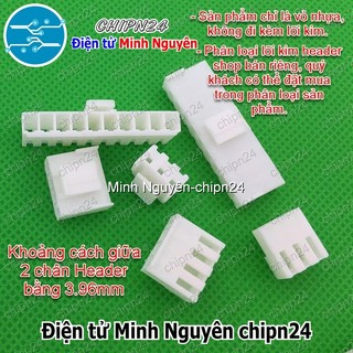 (F307) Header VH3.96 Cái (2P/3P/4P/5P/6P/7P/8P/9P/10P/11P/12P 3.96 3.96MM) - [Chọn Loại]