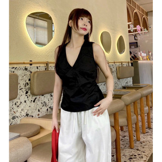 ÁO THUN CROPTOP NƠ LƯNG