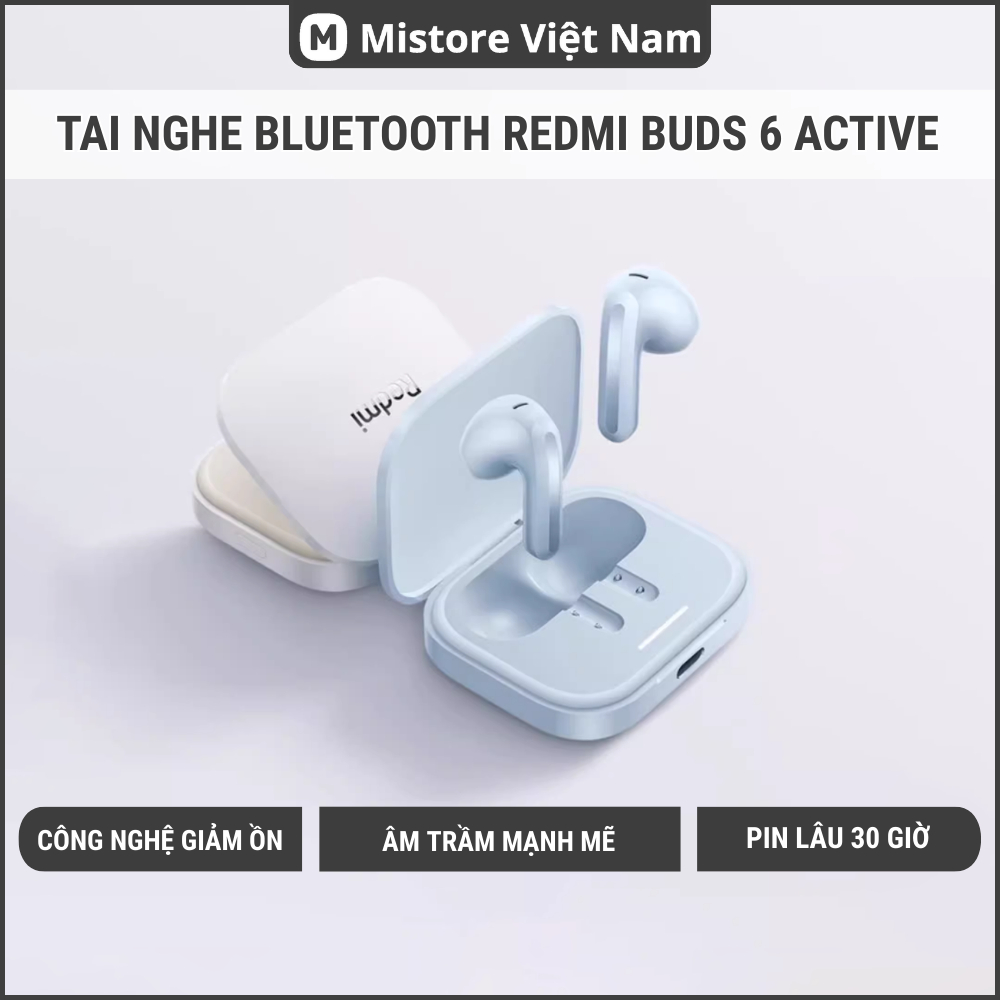 Tai nghe Bluetooth True Wireless XM Redmi Buds 6 Active
