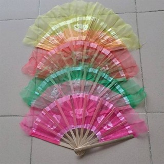 quạt voan múa 1 chiếc giá rẻ