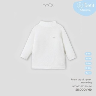 [ Nous ] Áo giữ nhiệt cổ 3cm, 5cm cho bé trai, bé gái êm mềm nhiều màu sắc lựa chọn
