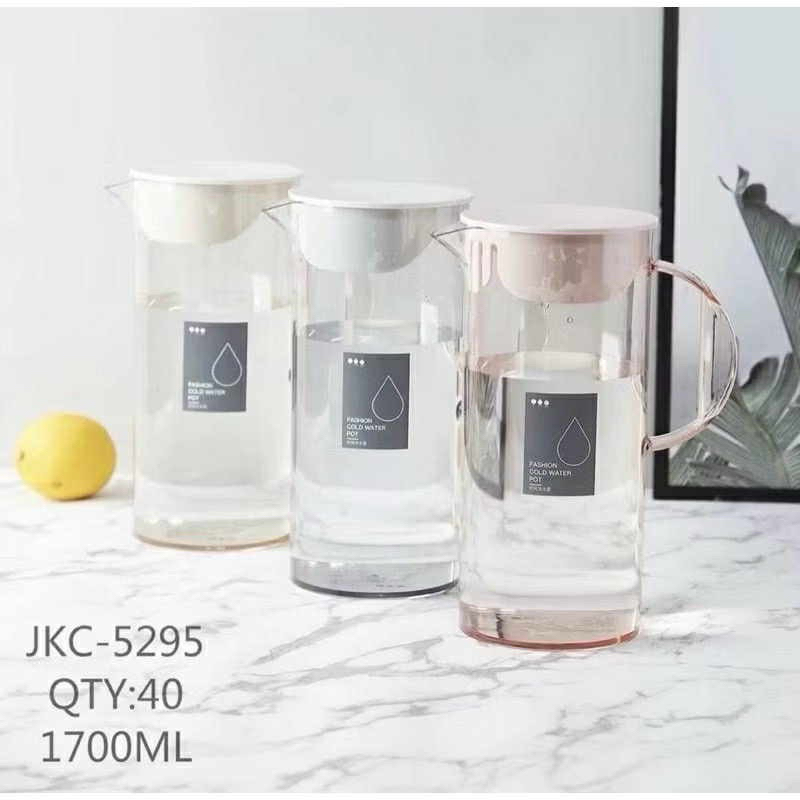 [Combo giá rẻ] Combo 3 Bình nhựa đựng nước lạnh cao cấp 1700ml JKC-5295