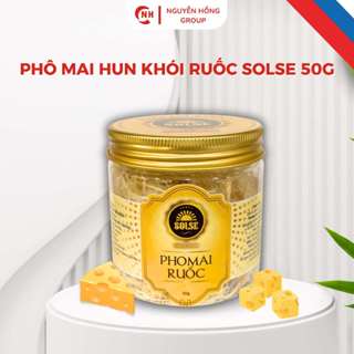 Phô mai hun khói ruốc Solse 50g phomai Nga