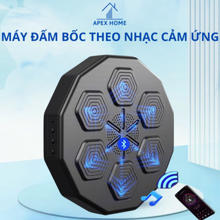  Máy tập boxing theo nhạc  Máy đấm bốc cảm biến thông minh Có Tặng Kèm Găng Tay M195 