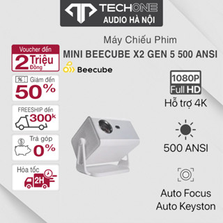 Máy Chiếu Mini Gia Đình BeeCube X2 Max Gen 3 250 AINSI Và BeeCube X2 MAX GEN 5 500 ANSI- Bảo Hành Chính Hãng 12 Tháng