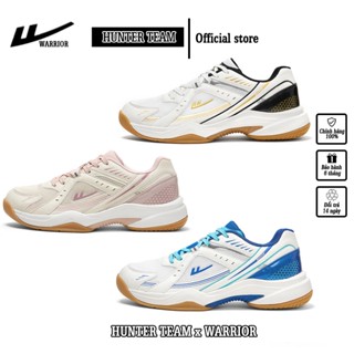 Giày Pickleball, Tennis, Cầu lông Unisex chính hãng Warrior Đế cao su chống mài mòn, bám sân, chống lật cổ chân - W040
