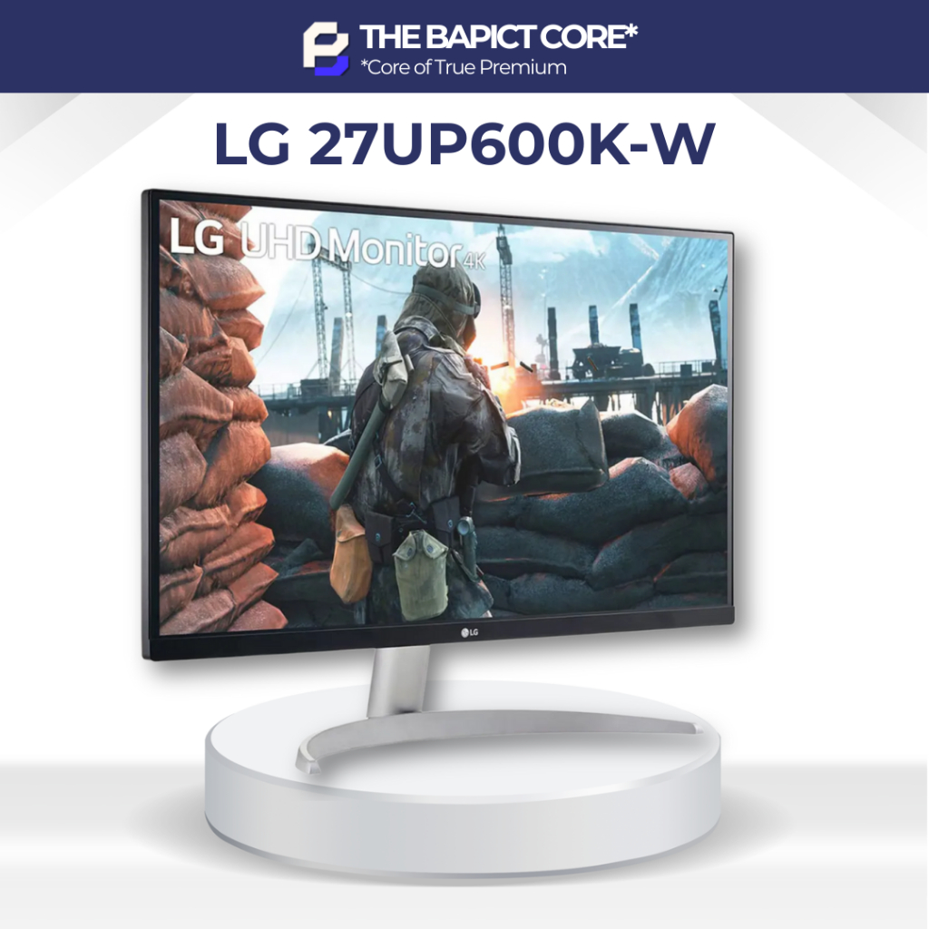 [HOẢ TỐC HCM] Màn hình LG 27UP600K-W 27inch - 4K - IPS - 60Hz - 5ms - Bảo Hành Chính Hãng 24 Tháng