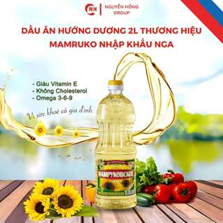 Dầu ăn hướng dương Mamruko Nga nhập khẩu chính hãng