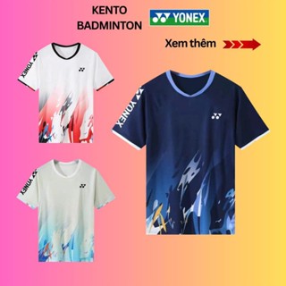 Áo Cầu Lông YONEX Nam Nữ, Vải Thoáng Khí