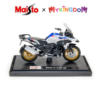 Đồ Chơi Xe Mô Hình Mô Tô Tỉ Lệ 1:18 Bmw R 1250 Gs Có Kệ Đứng MAISTO 20117/MT39300