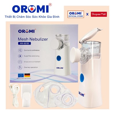 Máy xông khí dung cầm tay OROMI MX-601B - Xông khí dung lưới nano cầm tay