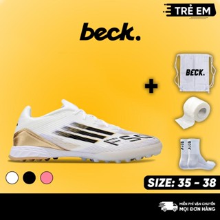  Giày Bóng Đá Trẻ Em F50 LEAGUE SOCCER BECK Đế Đinh TF Bám Sân Các Màu Sắc Sân Cỏ Nhân Tạo 