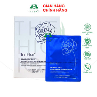 Mặt Nạ Lợi Khuẩn Sinh Học Phôi Dừa Probiotic Deep Hydration & Repairing Mask The High Chính Hãng MERRY STORE làm đẹp da