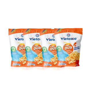 combo 2 gói snack dừa vietcoco