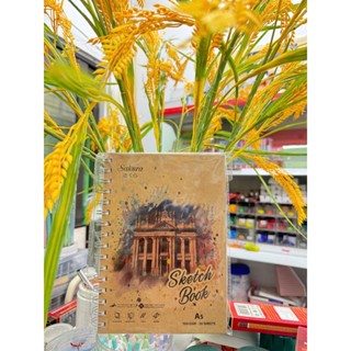  Sổ vẽ Sakura A3 A4 A5 sketch book 180gsm  30 tờ mẫu ngẫu nhiên 