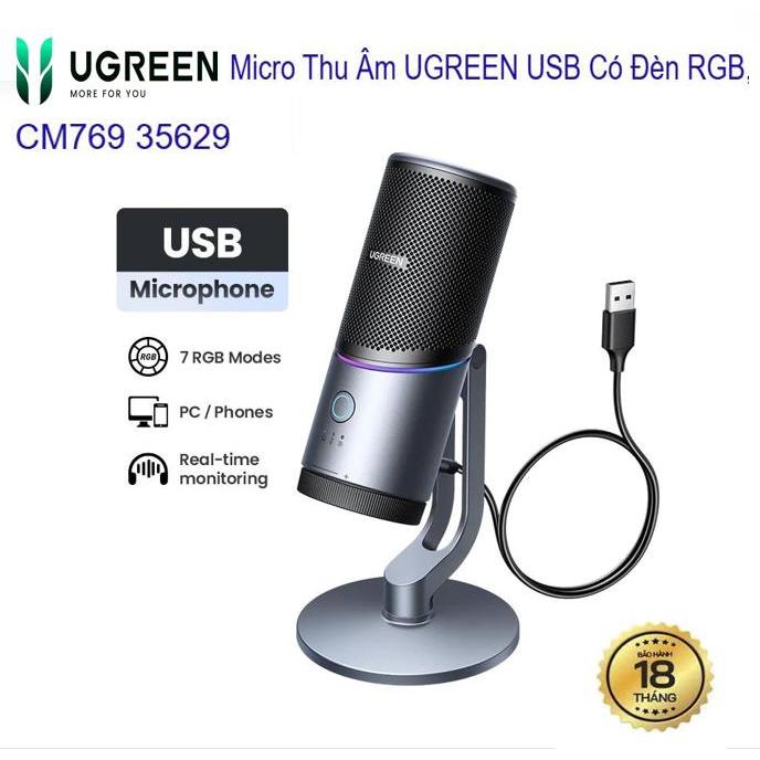  Micro để bàn USB Ugreen 35629 CM769 90416 CM564  Online Learning,Live Straming  