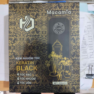  Nhuộm đen HD không dính da đầu Nhuộm đen mùi cafe & mùi hoa quả 420ml Nhuộm tóc màu đen tự nhiên Nhuộm đen cho người già 