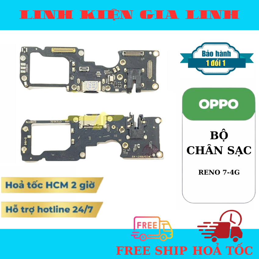 Cụm Chân Sạc Oppo Reno 7-4G / Reno7-4G
