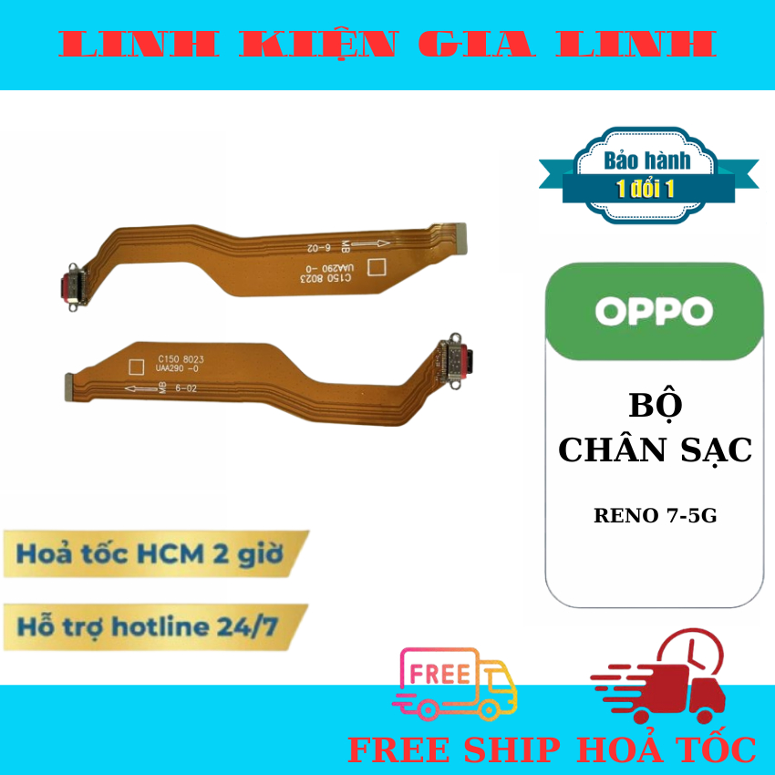 Cụm Chân Sạc Oppo Reno 7-5G / reno 7 5g