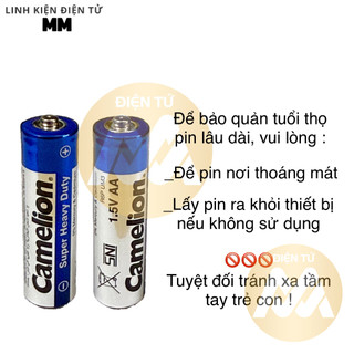 [ 1 hộp 40 viên ] Pin 1.5V AA-AAA Camelion ( Hàng chính hãng ) - Dùng cho các thiết bị điện tử