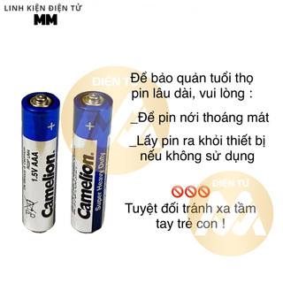 [ 1 hộp 40 viên ] Pin 1.5V AA-AAA Camelion ( Hàng chính hãng ) - Dùng cho các thiết bị điện tử