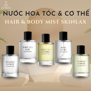  Nước hoa tóc nữ Xịt thơm tóc Hair & Body Mist Skinlax 100ml giúp làm thơm tóc khử mùi,giữ hương lâu 