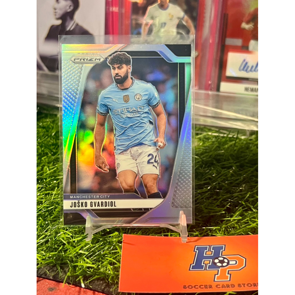 Thẻ bóng đá Josko Gvardol Silver Panini Prizm EPL 2024/25