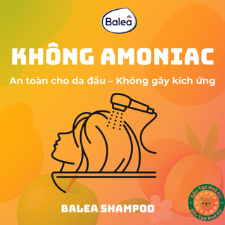 Dầu gội đầu Balea,chiết xuất hữu cơ, không silicon, sạch tự nhiên, nhẹ tóc, thơm trái cây.