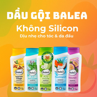 Dầu gội đầu Balea,chiết xuất hữu cơ, không silicon, sạch tự nhiên, nhẹ tóc, thơm trái cây.