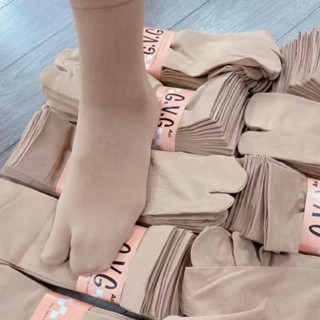 Set 5 10 Đôi Tất Da Chân Xỏ Ngón Lio, Chiều Liệu Da Chống Nắng Màu Tự Nhiên Dai Mịn