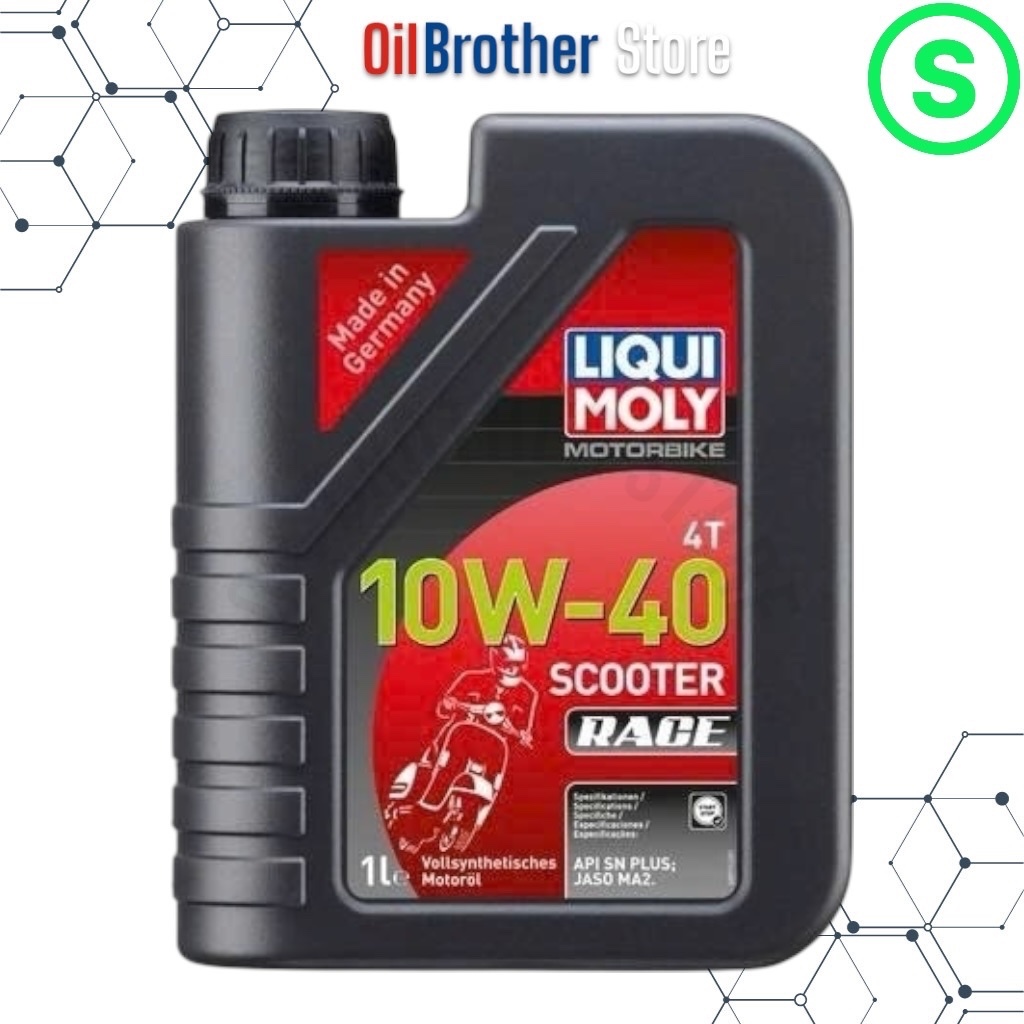 Nhớt Liqui Moly Scooter Race 10W40 dành cho xe ga
