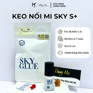 Keo nối mi SKY S+, D+, TS Khô Nhanh, Ít Cay, Siêu Bền, Keo Chính Hãng Hàn Quốc , Keo Nối Mi Thúy Hà