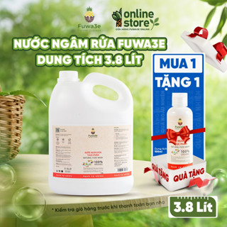 Nước Ngâm Rửa Thực Phẩm Fuwa3e dung tích 3.8l làm sạch rau củ quả hiệu quả an toàn