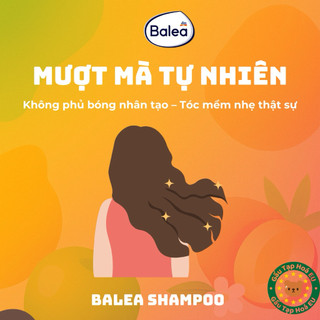 Dầu gội đầu Balea,chiết xuất hữu cơ, không silicon, sạch tự nhiên, nhẹ tóc, thơm trái cây.