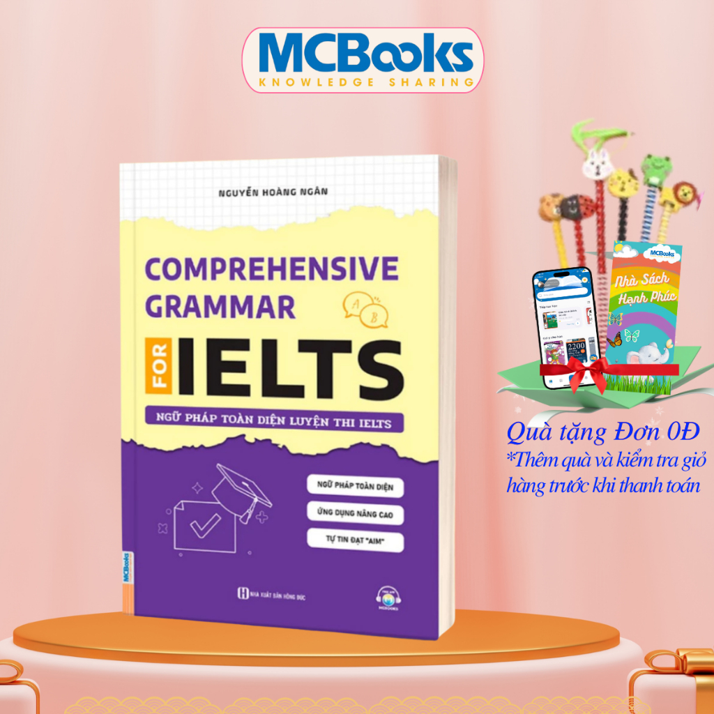 Sách - Ngữ Pháp Toàn Diện Luyện Thi IELTS - Comprehensive Grammar For IELTS
