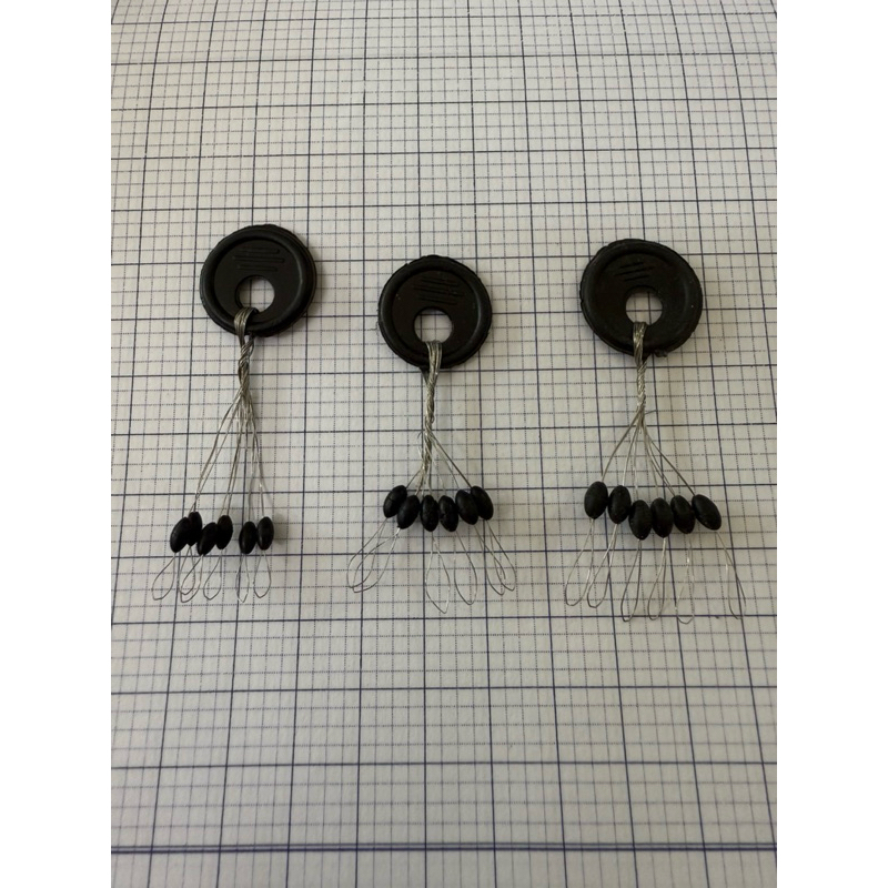 Combo 20vỉ (120hạt) hạt chặn phao chặn chì giá rẻ💥