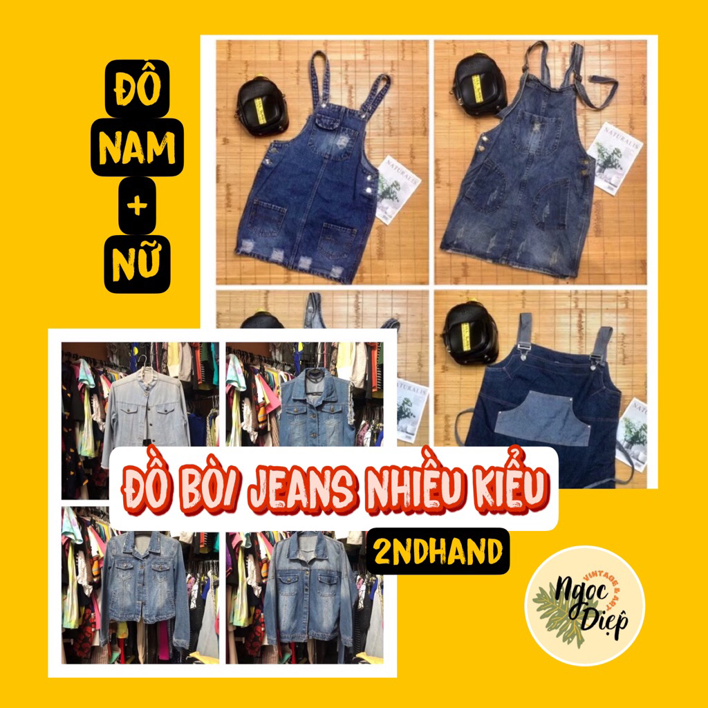[2ndhand] ĐỒ BÒ/ JEANS/ DENIM NHIỀU KIỀU NAM NỮ hàng thùng/ hàng si/ hàng thanh lý ĐẸP TUYỂN CHỌN
