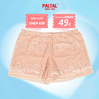 Quần Lót Nữ PALTAL Dạng Đùi Chất Ren Lưới Thoáng Khí, Lưng Thun Mềm Mại Co Giãn - GIAO MÀU NGẪU NHIÊN - 087p 8447