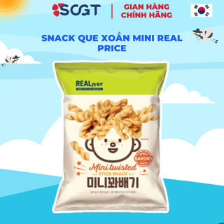Snack Que Xoắn Mini Real Price