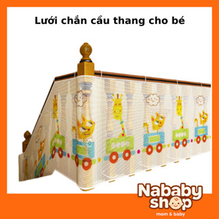 Lưới chắn cầu thang, ban công an toàn cho bé