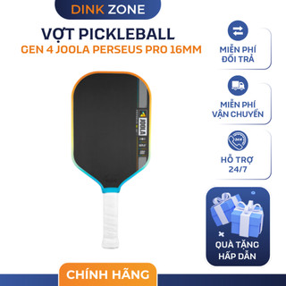 Vợt Pickleball Gen 4 Joola Perseus Pro 16mm – Thiết Kế Mùa Hè, Check NFC, Tặng Cuốn Cán
