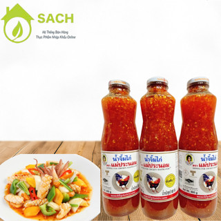 Sốt Chua Ngọt Thái Lan Sốt Con Gà Sốt Thái Chua Ngọt Hàng Mới Nhập Khẩu Thái Lan Chai Thuỷ Tinh 980g