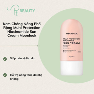 Kem Chống Nắng Phổ Rộng Multi Protection Niacinamide Sun Cream Moonlook