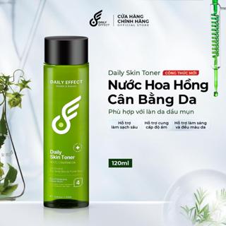 [GIẢI PHÁP CHO LÀN DA DẦU MỤN-HT] DAILY SKIN TONER - Nước Hoa Hồng Cân Bằng Da Daily Effect 120ml