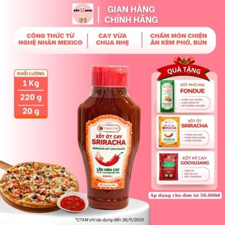 Tương Ớt Sriracha, Tương ớt hữu cơ Sriracha, Dùng Chấm Đồ Chiên Nướng | Bắp Shop