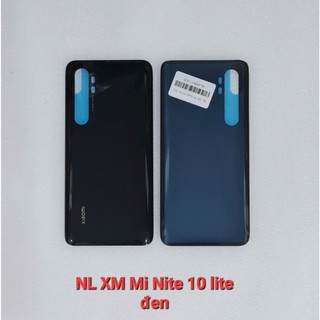 Nắp lưng Xiaomi Mi Note 10 Lite (Đen, xanh, trắng)